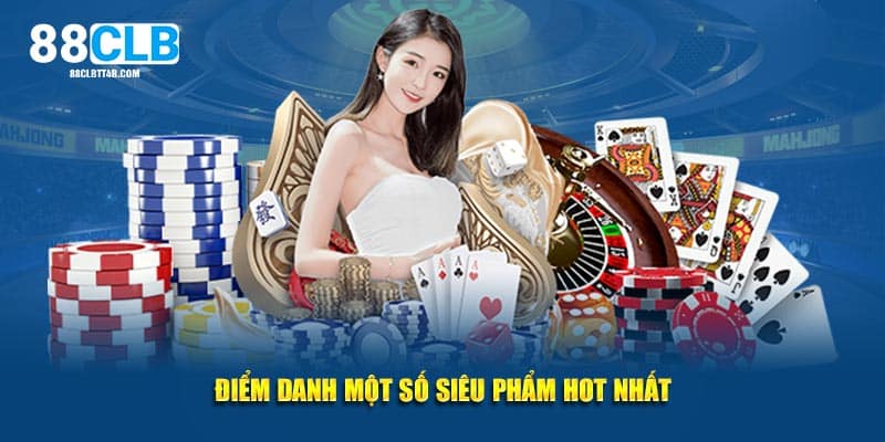 Điểm danh một số siêu phẩm giải trí hot nhất