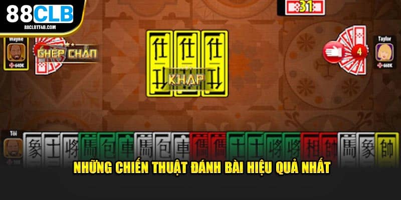 Những chiến thuật đánh bài Tứ Sắc hiệu quả