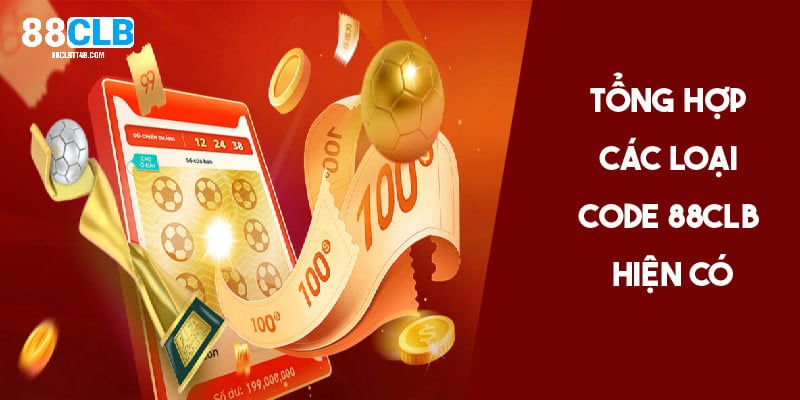Một số loại code 88CLB đang triển khai trên hệ thống 